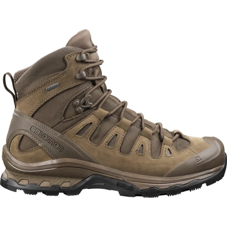 Botas Tácticas Salomon Quest 4d GTX Forces 2 EN Hombre Marrom | MX MZKU871